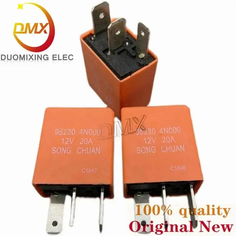 

100%New Original 95230-4N000 95224-2D000 95220-2S000 JD1927 DC12V 10A 20A 30A 35A 12VDC For Omron Hyundai Kia Relay