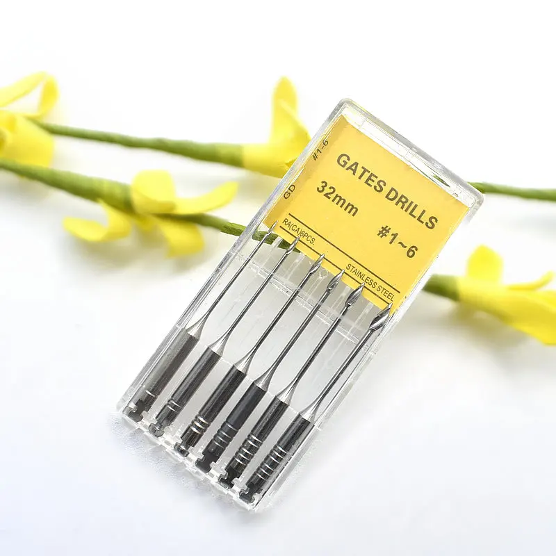 Dental Gates Drills 28/32mm Endodontic Reamers Drill Burs Gates Glidden Endo Files Gate Dentist Materials