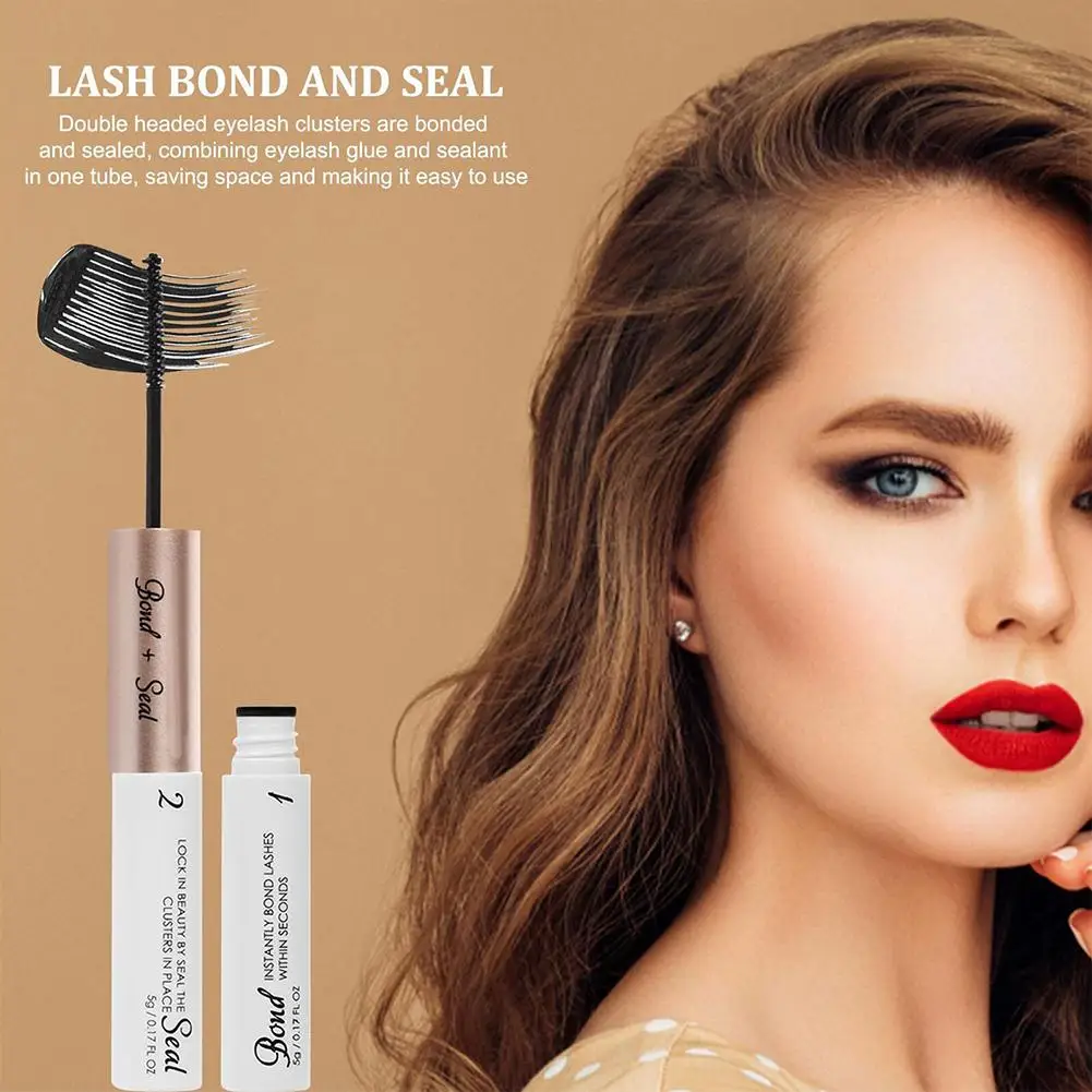 Double End Lash Glue Lash Clusters Glue Lash Glue Bond And Seal Strong Hold Double Tube Lashes Glue Eyelash Extensions Glue