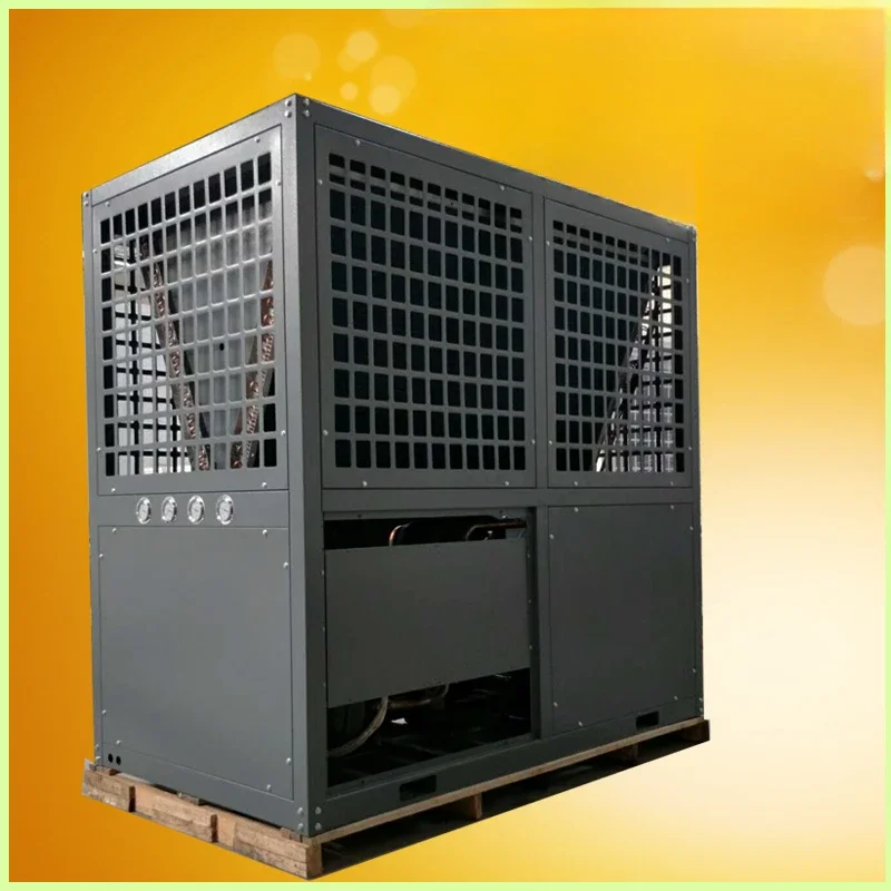 Air energy complete set of parts, heat pump water heater air energy floor heating, sheet metal condenser and other complete