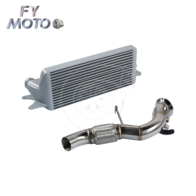 

Intercooler+ Downpipe For BMW 635d E63/E64 525d 530d 535d E60/E61 04-10