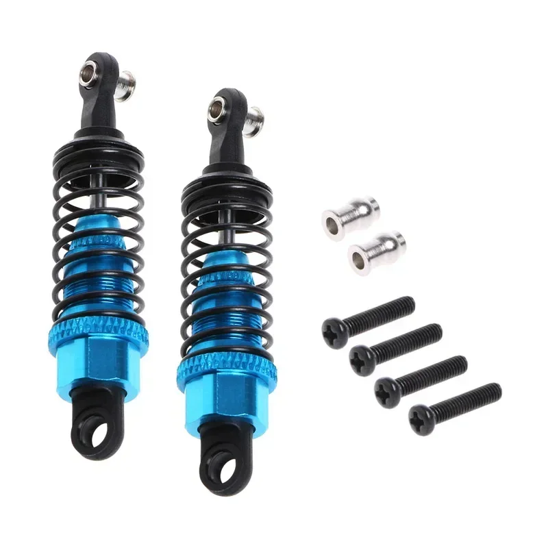 2 Pcs Oil Adjustable 65Mm Shock Absorber Damper for Rc Car 1/18 WLtoys A959 A969 A979 K929 Hpi Hsp Traxxas Losi Tamiya