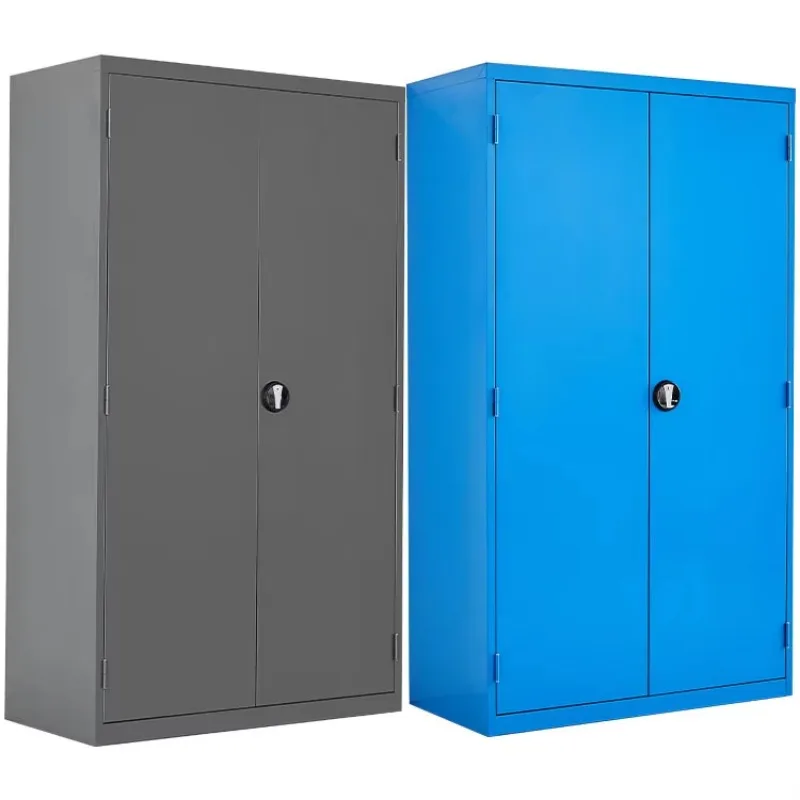 New Style Customized Workshop Storage Equipment Trolley  Swing Door Metal Garage  Cabinet Steel Tool Box