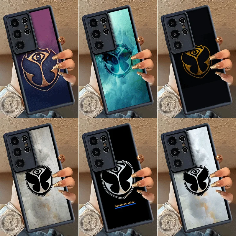 Music Festival Tomorrowlands Shockproof Phone Case For Samsung Galaxy S23 S24 S25 S26 Ultra S21 FE S20 Plus 5G Silicone Cover