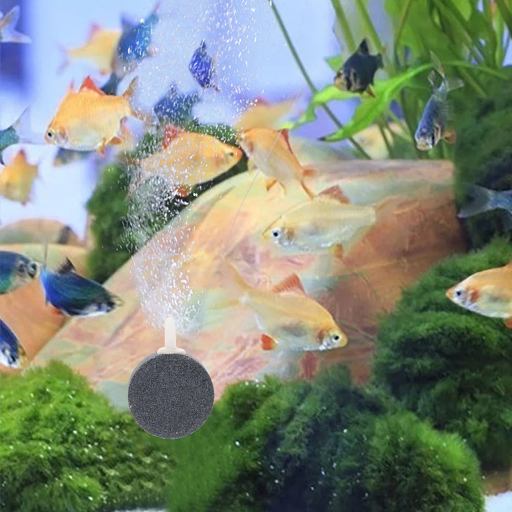 

4Pcs Fish Tank Oxygen Bubble Stones Aquarium Aerator Stones Enhance Water Circulation Fish Tank Air Bubble Stone Aquarium