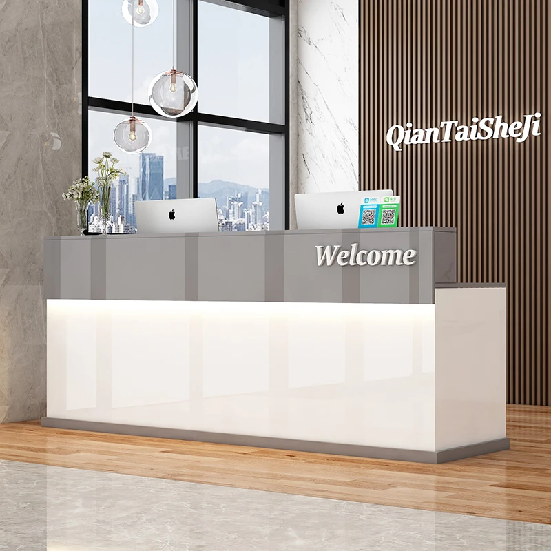 

Современная касса, стойка регистрации, скандинавская винтажная роскошная стойка регистрации, украшения, мебель для офисного салона