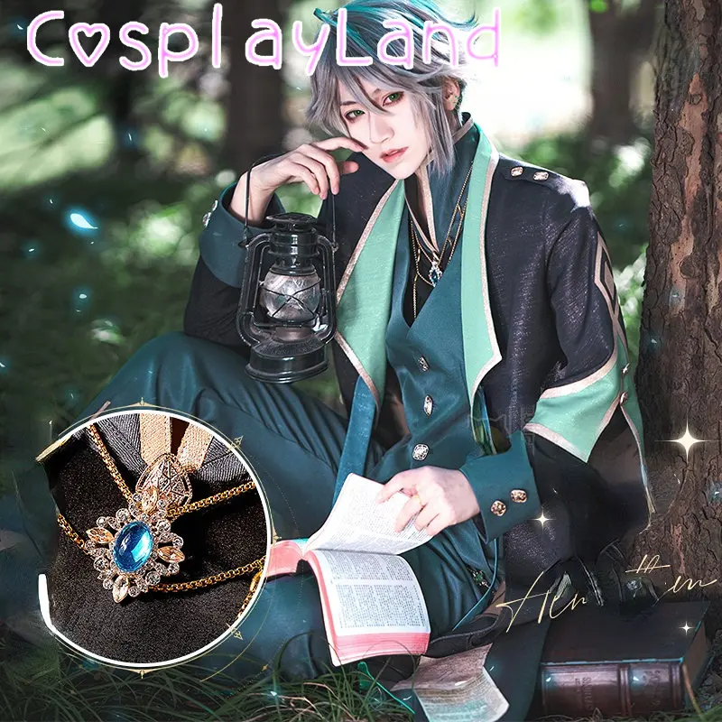 

Game Impact Al Haitham Cosplay Costume Carnival Uniform Suit Anime Halloween Men Suit Al Haitham Casual Outfit