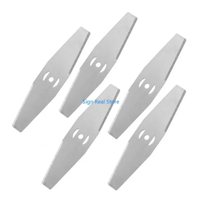

Garden Mower Cutting Cutter Head, 8Pieces Stainless Steel Strimmers Spare Power Tool Outdoor For Efficient Grass Removal 41XB