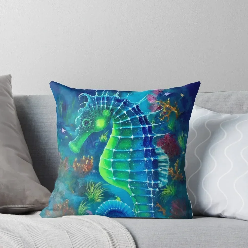 Seahorse Throw Pillow Christmas Pillow Cases Luxury Cushion Cover pillow