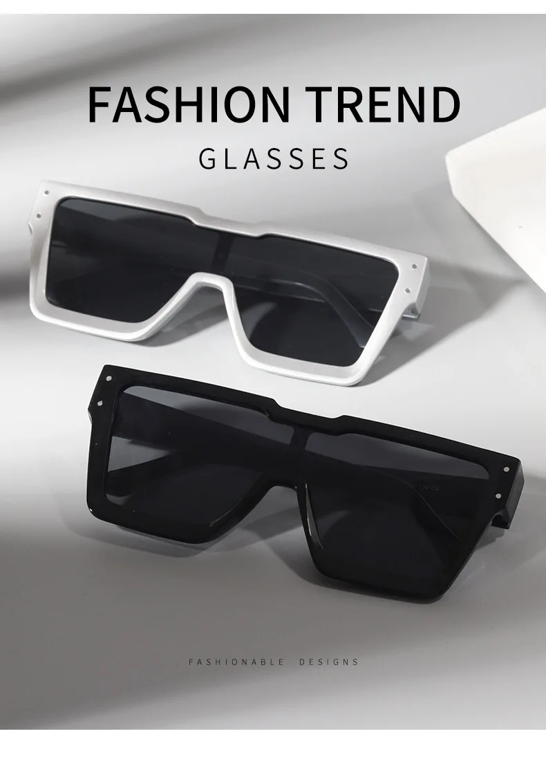 Neue Vintage Quadrat Sonnenbrille Frauen Männer Marke Rechteck Sonnenbrille Weibliche Oval Brillen Oculos De Sol für Männlich Weiblich Brillen – Detail 2