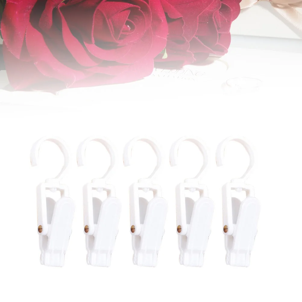 

10 pcs 360 Degree Rotatable Hooks Clever Swivel Clip Plastic Multifunctional Hanging Organizer For Home Office Workshop Garage