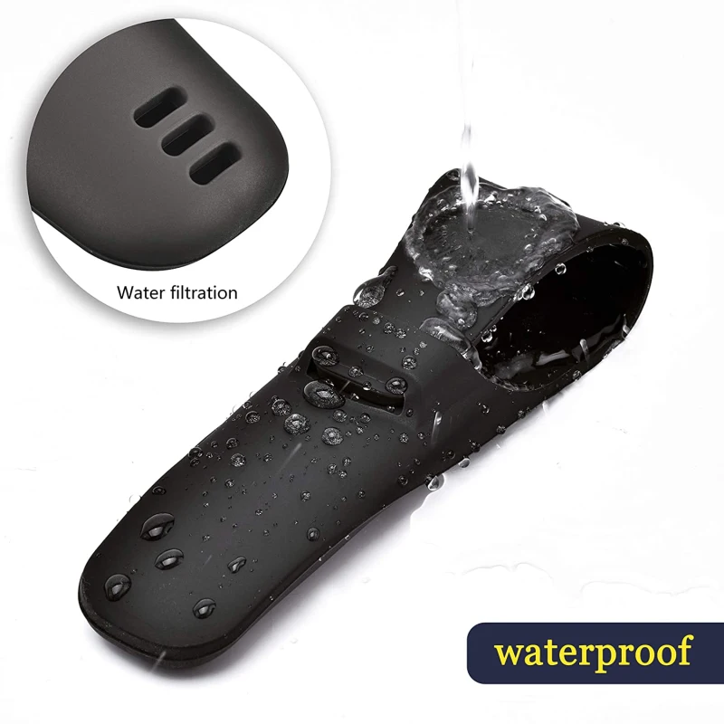 Silicone Razor Cover Portable Manual Shaver Protector Shave Storage Case Prevent Scratch Tools Travel Waterproof Razor Storage