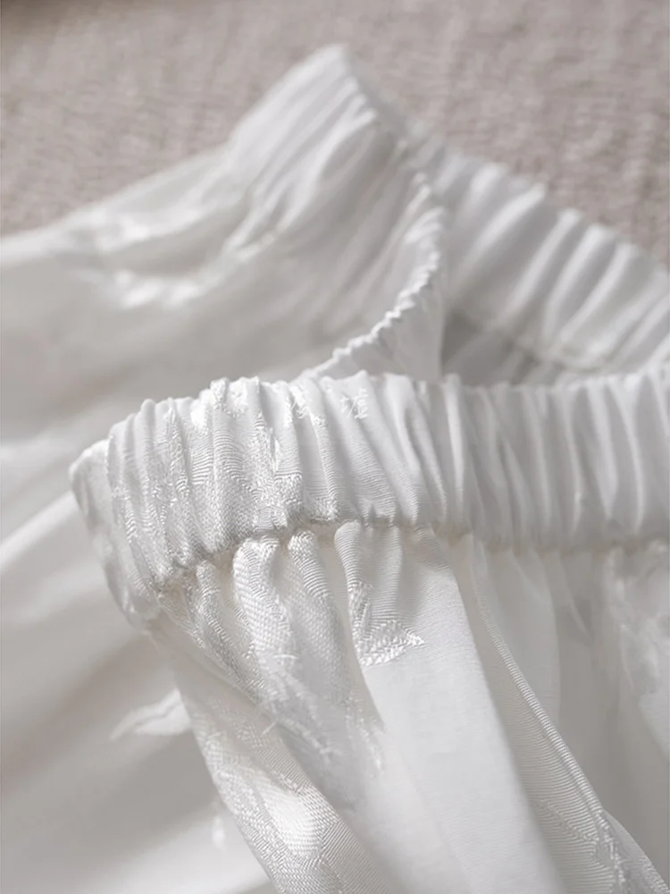 Neue chinesische Sle Damen-Hose mit weitem Bein, Blumenstickerei, lässig, hohe Taille, schlankmachende, gerade geschnittene Hose für Frühling und Sommer