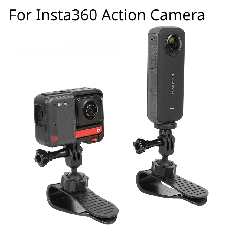 Action Camera Car Sun Visor Mount For Gopro 12 9 DJI Action 4 Insta360 X4 Ace X3 With 1/4 inch Adapter Action Camera Accessories