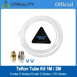 Creality Oryginalny biały zestaw rur PTFE 1m/2m z przegubem pneumatycznym D4×d2 do części drukarek 3D Ender-3 V2 Ender 5 Pro CR Series