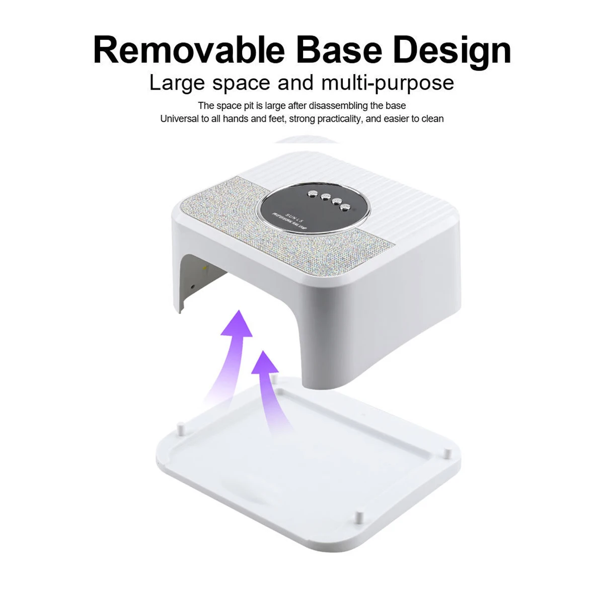 UV Gel Nail Lamp 268W LED Nail Light Fast Dryer for Gel Polish Curing Tool High Quality