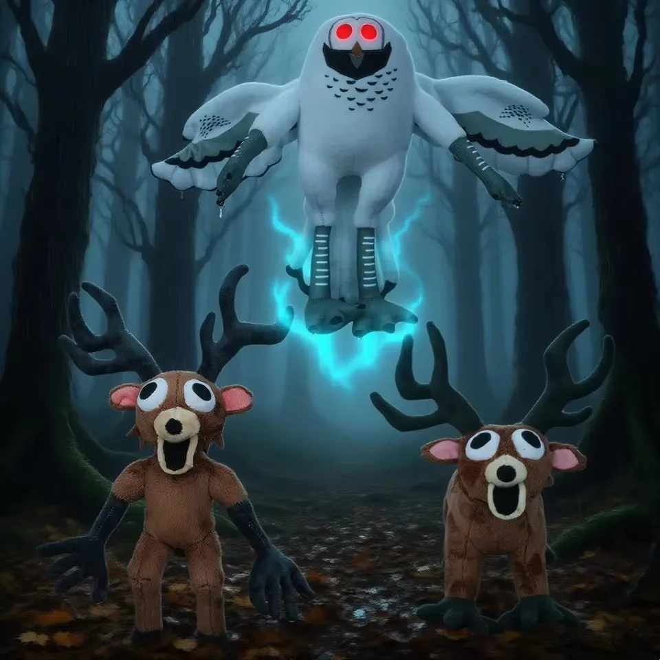 لعبة ساخنة 99 ليالًا في الغابة الغزلان ألعاب من القطيفة فيلم الحيوانات المحشوة لعبة الغزلان المشجعين هدايا عيد الميلاد لعب للأطفال هدايا الهالوين #1