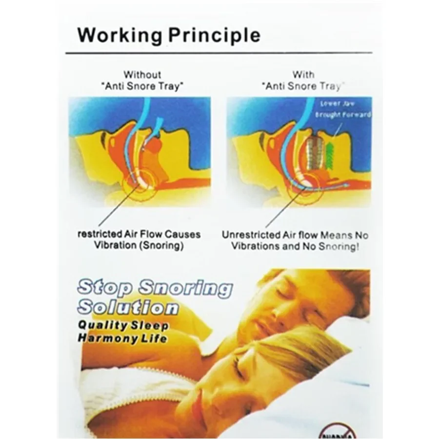 Dental Ortodoncia Oral Stop Snoring Anti Snore Mouthpiece Apnea Guard Bruxism Tray Sleeping Aid Healthy Care Braces