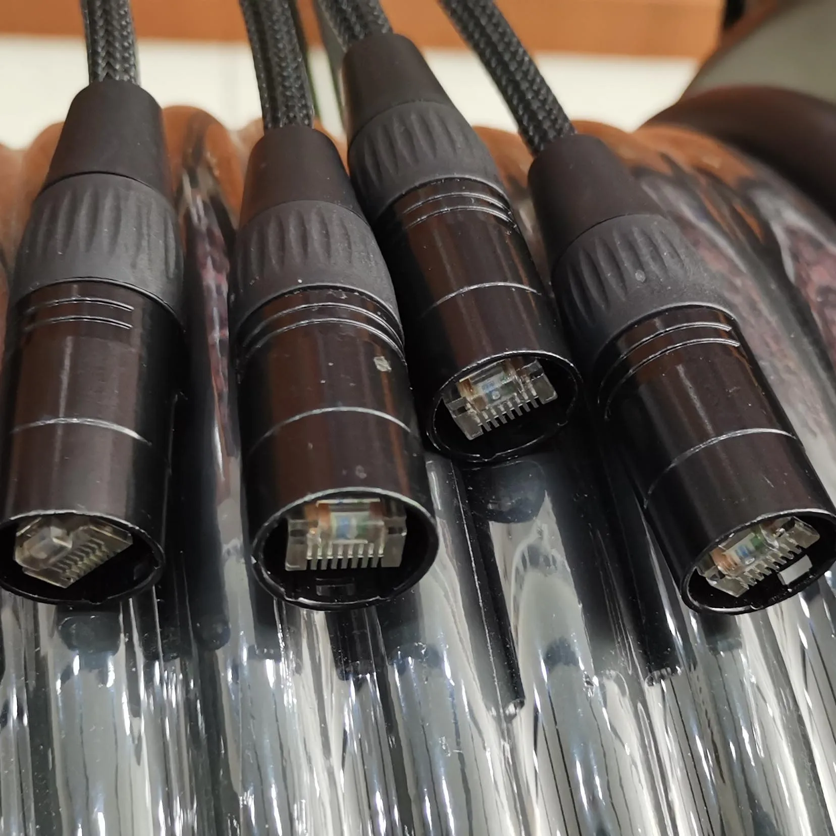 Imagem -02 - Cabo Cat6 Snake para Eventos av Sftp Escudo Duplo Cobre Puro Rj45 Grande Display Led Canais 50m