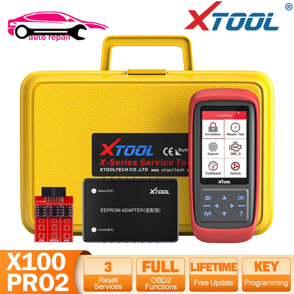 

Xtool X100 Pro2 Car Code Reader Scanner Auto Key ECU Programmer OBD2 Correction X100 Pro 2 PRO3 OBD 2 OBD2 Car Diagnostic Tool