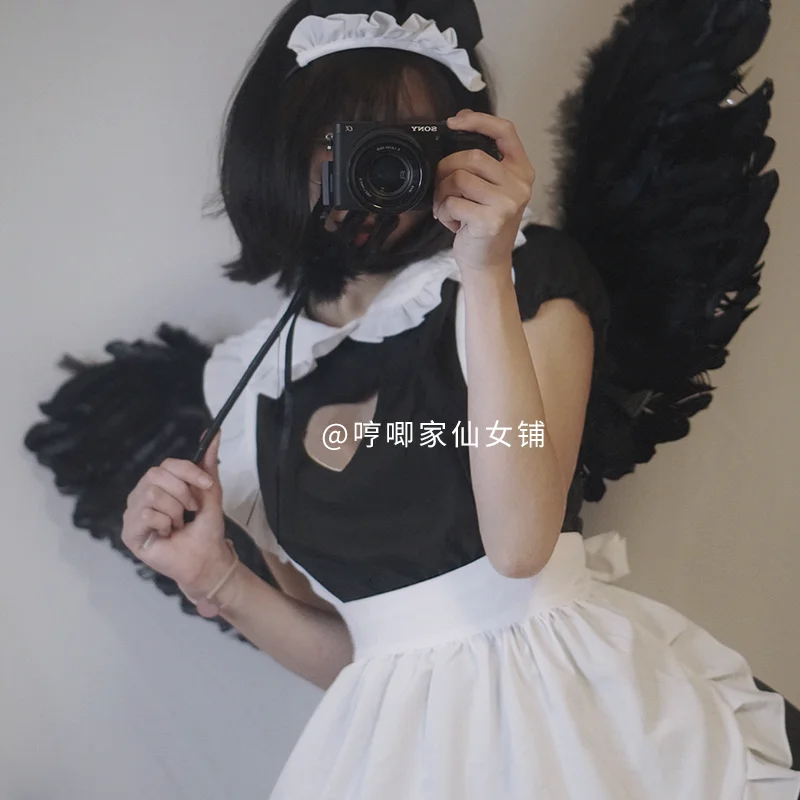 Japanese Cute Pajamas Lolita Sweet Maid Dress Women Anime Cosplay Costumes Sexy Lingerie Lace Babydoll School Girl Costume