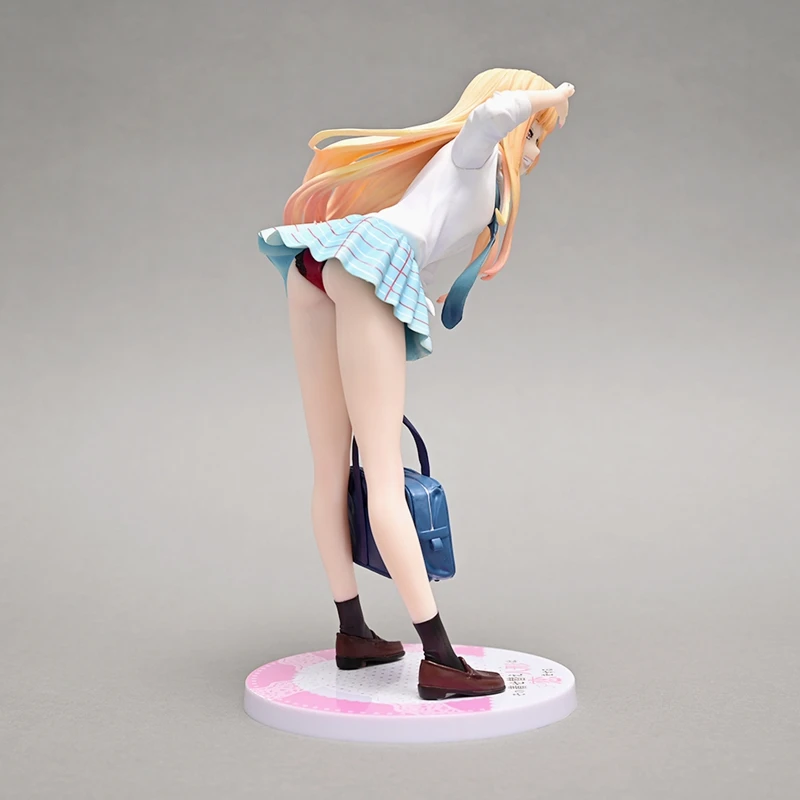 21 سنتيمتر فستاني حبيبي عمل الشكل كيتاجاوا مارين زي مدرسي تنورة شكل أنيمي فتاة نموذج منضدية الديكور صديق هدية #3