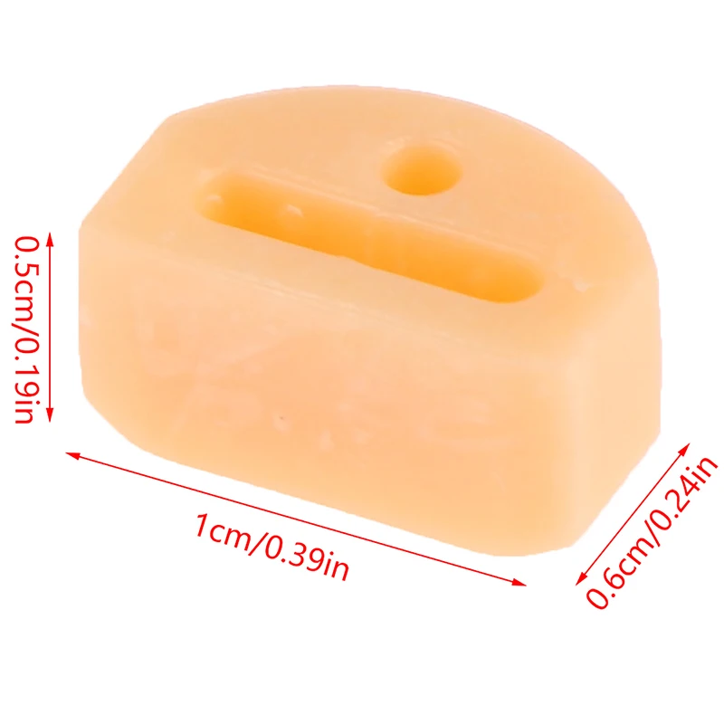 12Pcs/Set Triple-Cornered Chord Ties Classical Guitar String Retainers Guide Buckle Ukulele Accessories for Guitarists