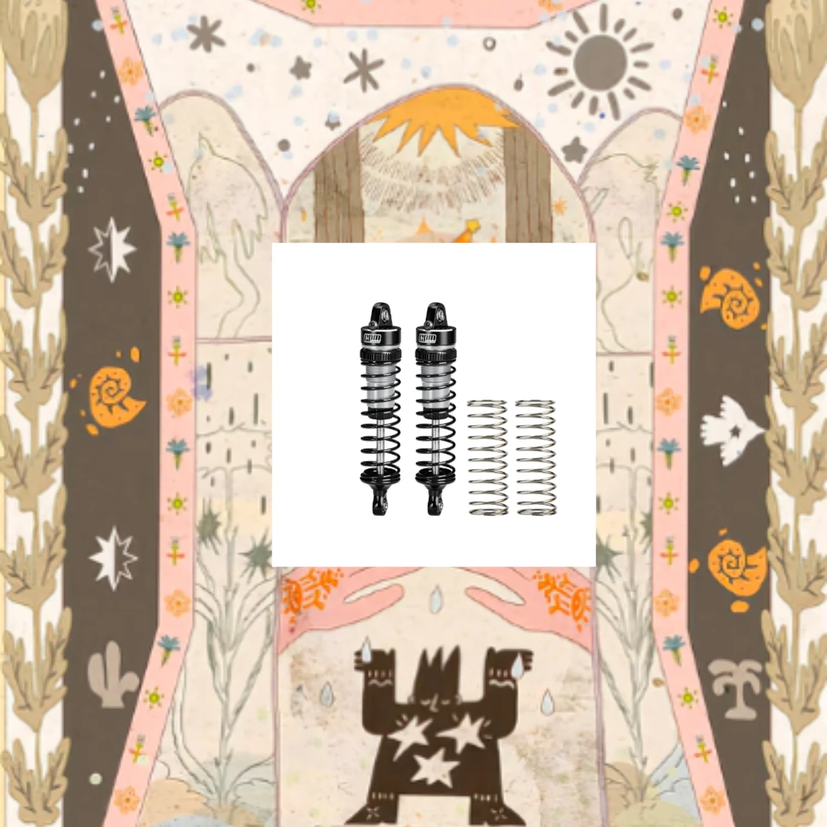 

GPM Alloy Front Shock Absorbers 62mm For ARRMA 1/16 Mini Kraton 3S ARA2508S