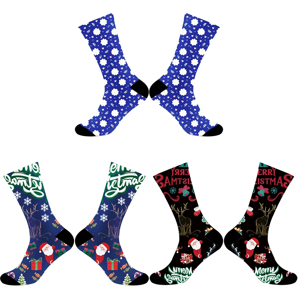 Quality Socks Combed Cotton Colorful Novelty and Fun socks Autumn Winter Warm Casual long socks 2024 New