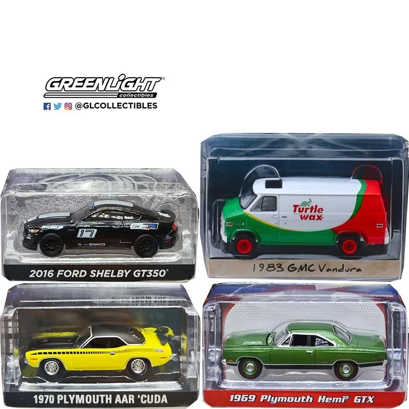 

Greenlight 1/64 Proportion Barrett Jackson Series 14-1969 Diecast Model Alloy Car Child Christmas Gift Model Ornaments