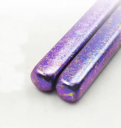 Pure titanium chopsticks, titanium alloy hollow anti mold and anti slip portable chopsticks