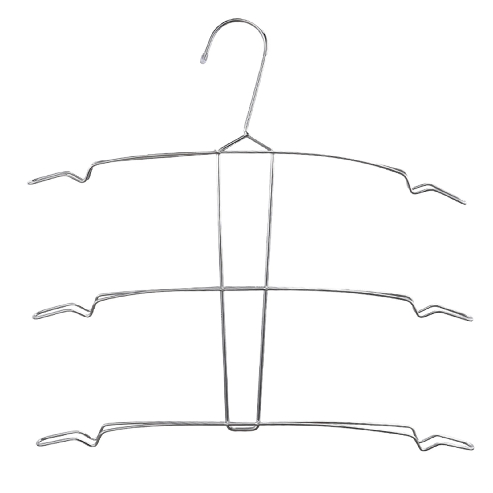 

Stainless Steel Solid 3 Layers Hangers High Load-Bearing Capacity For Household