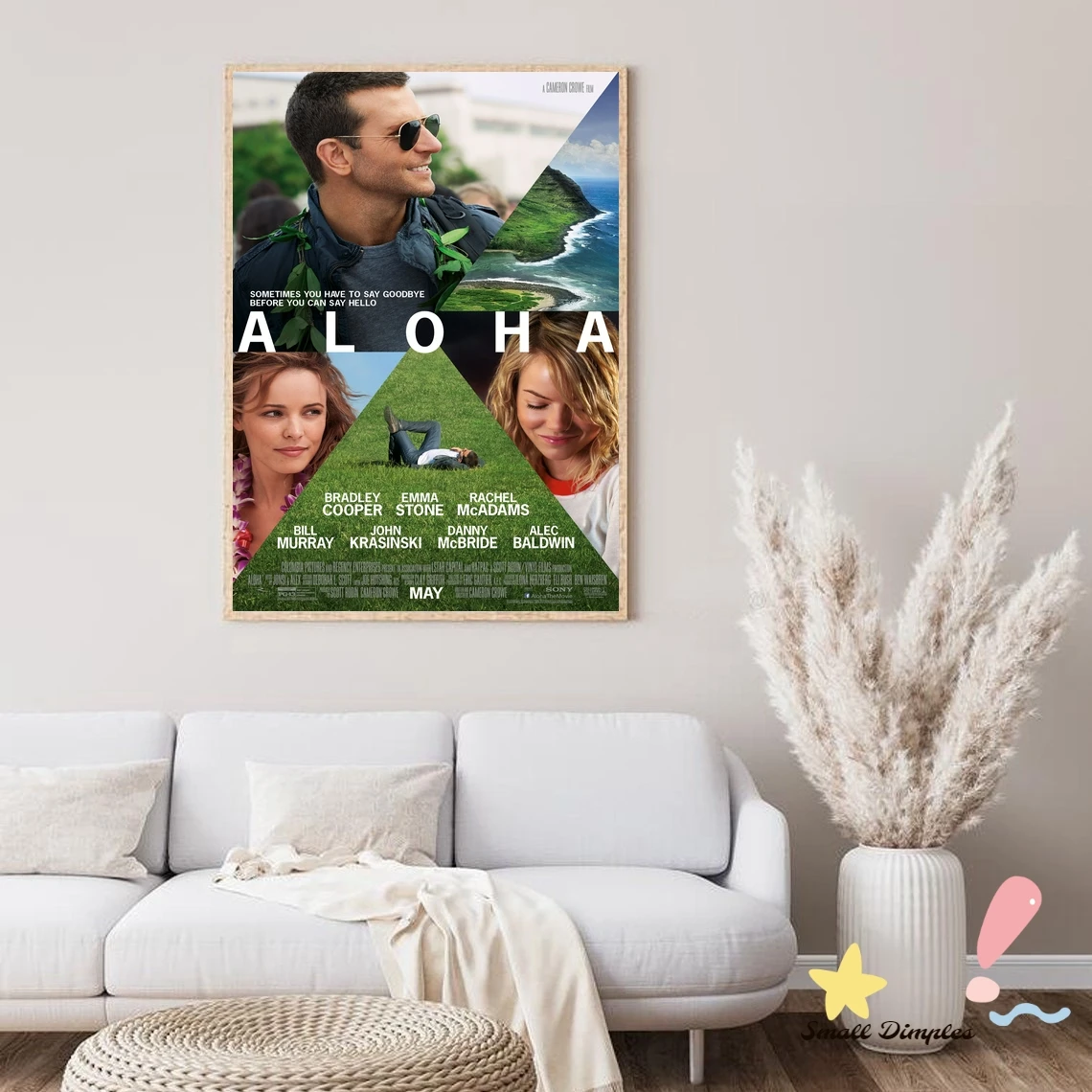 Aloha Movie Poster Canvas Art Print Home Decoration Wall Painting ( No Frame )