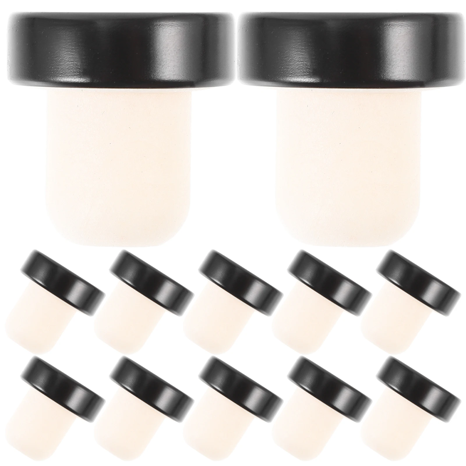 

20pcs High Polymer Bottle Stopper Aromatherapy Oil Sealing Lid Wine Stoppers For Glass Bottles Reusable Beverage