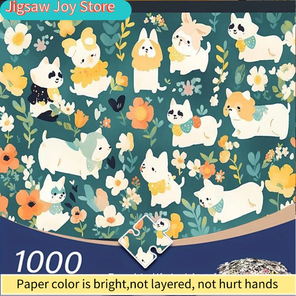 

Пазл для взрослых на 1000 элементов - Синий ретро-автомобиль, пальмы и закат над пляжем с бирюзовым морем и белым песком - Большой, сложный