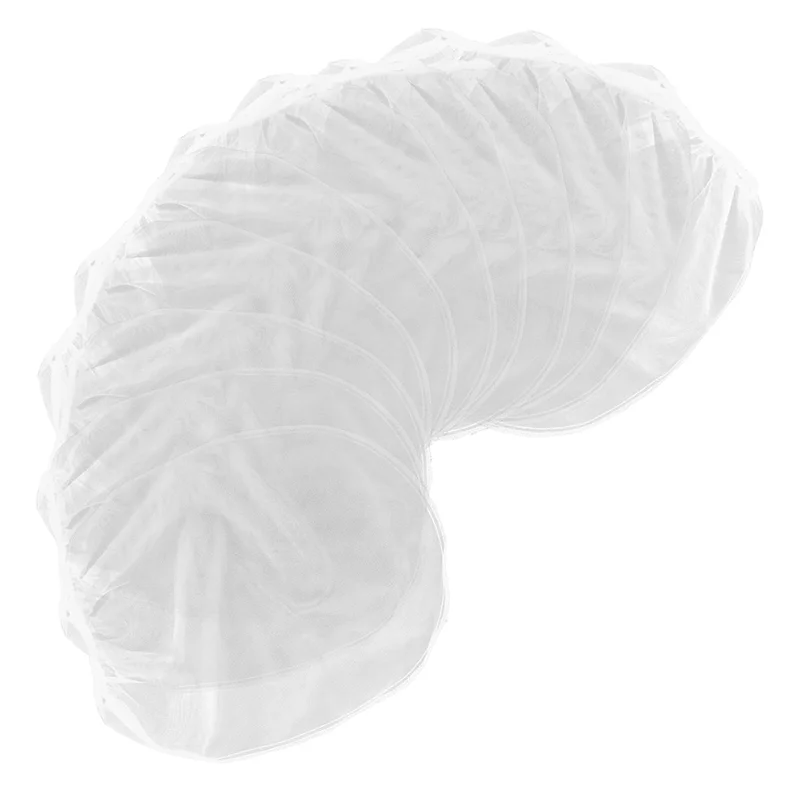 

ABUH-30 шт. сетчатые мешки для краски, 1 галлон, белый мешок с мелкой сеткой и эластичным сетчатым фильтром на шнурке, сетчатые мешки для краски в саду