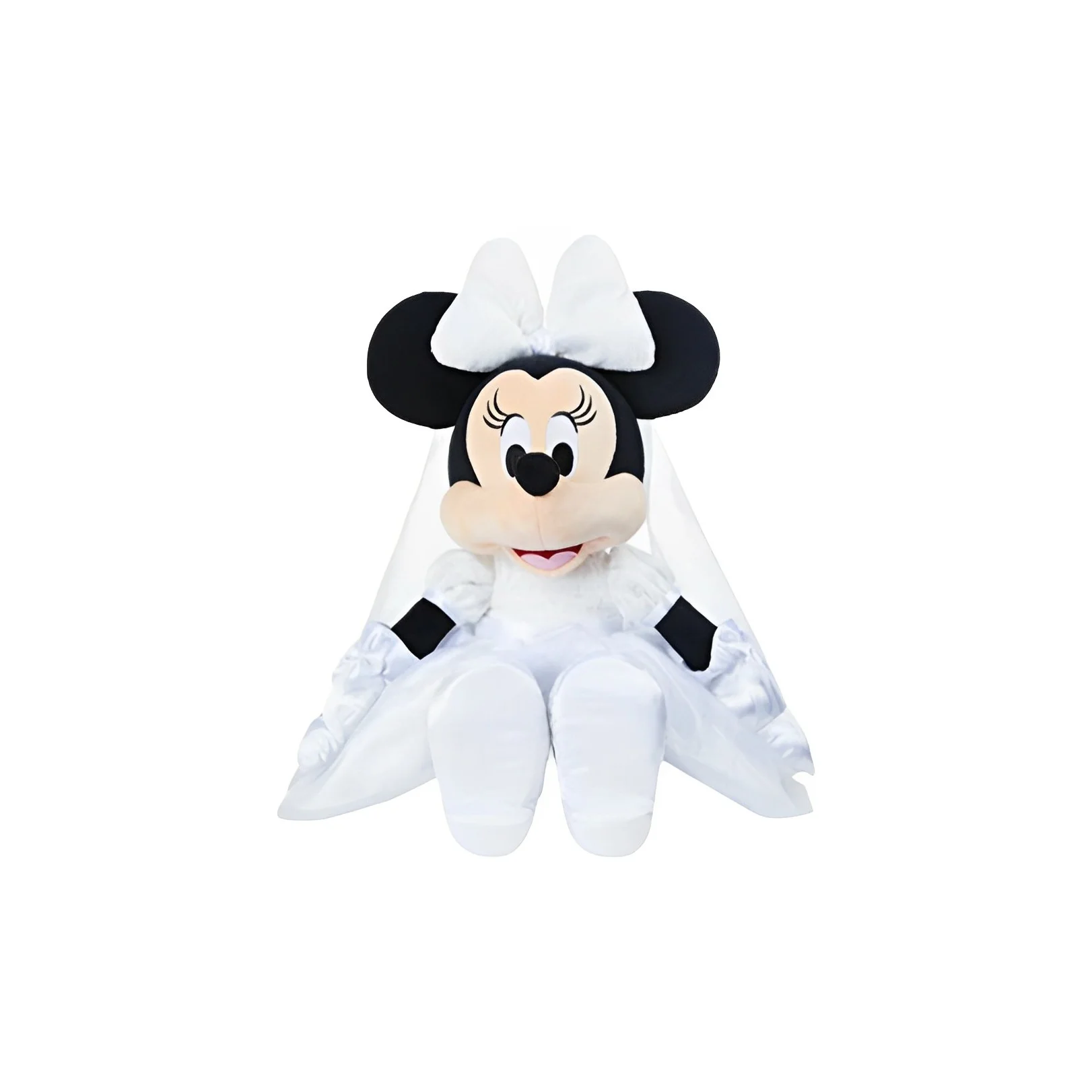 collection-disney-mickey-mouse-et-minnie-mouse-poupee-en-peluche-minnie-style-robe-de-mariee-hauteur-27-cm-400060311649