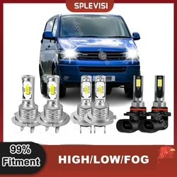 H7 H7 9006 Car Headlight High Low Beam Foglamp LED Bulbs For VW Transporter T5 2003-2014 2004 2005 2006 2007 2008 2009 2010 2011