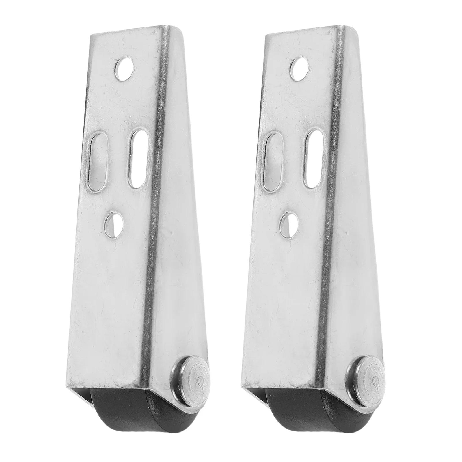 

2 Sets Sliding Track Wheel For Wooden Doors Heavy Duty Bottom Support Roller Replacement Garden Gate Yard