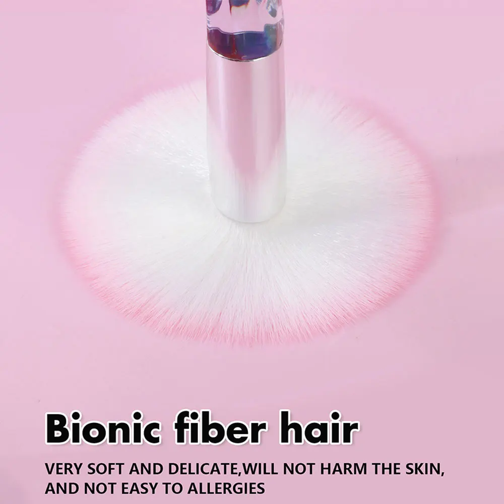 ชุด kuas Rias 4ชิ้นแปรงรองพื้น kuas Blush ON แปรงคอนซีลเลอร์แปรงอายแชโดว์พร้อมกล่องแปรงเครื่องสำอางแบบมืออาชีพ