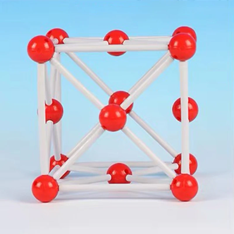 Molecular Metal Crystal Structure Model Chemical Ball And Stick Proportional Experimental Equipment Demonstration Teaching Aids