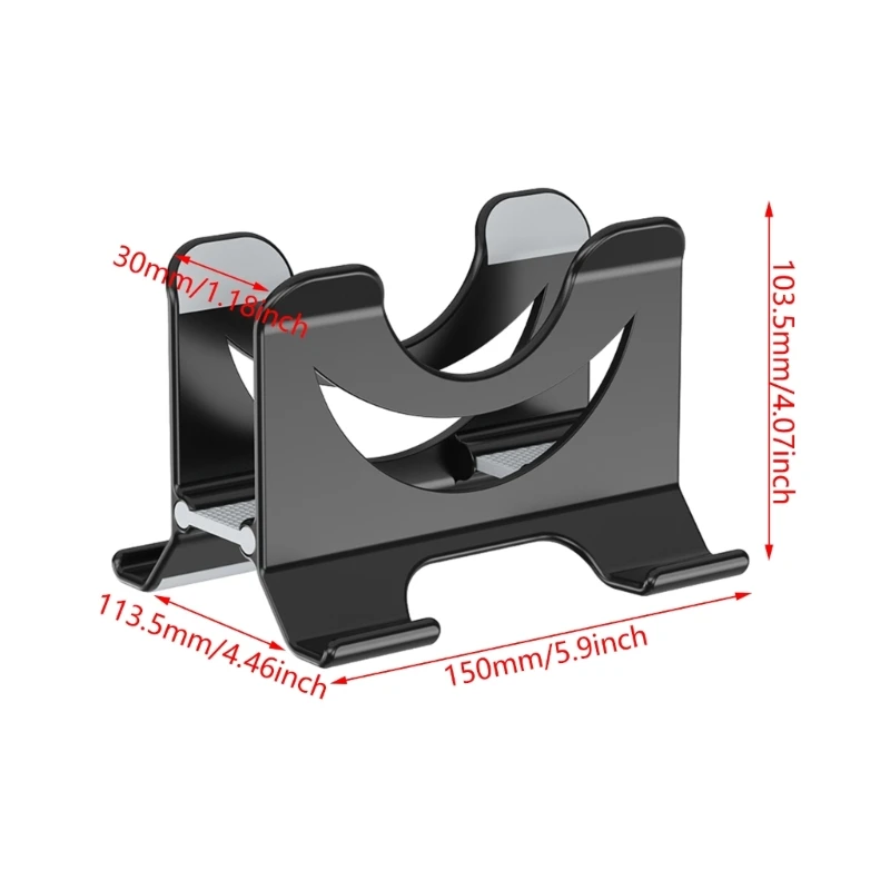 Vertical Laptop Stand Desk Notebook Stand Holder for Efficient Desk Organization Widely Fit for Laptops