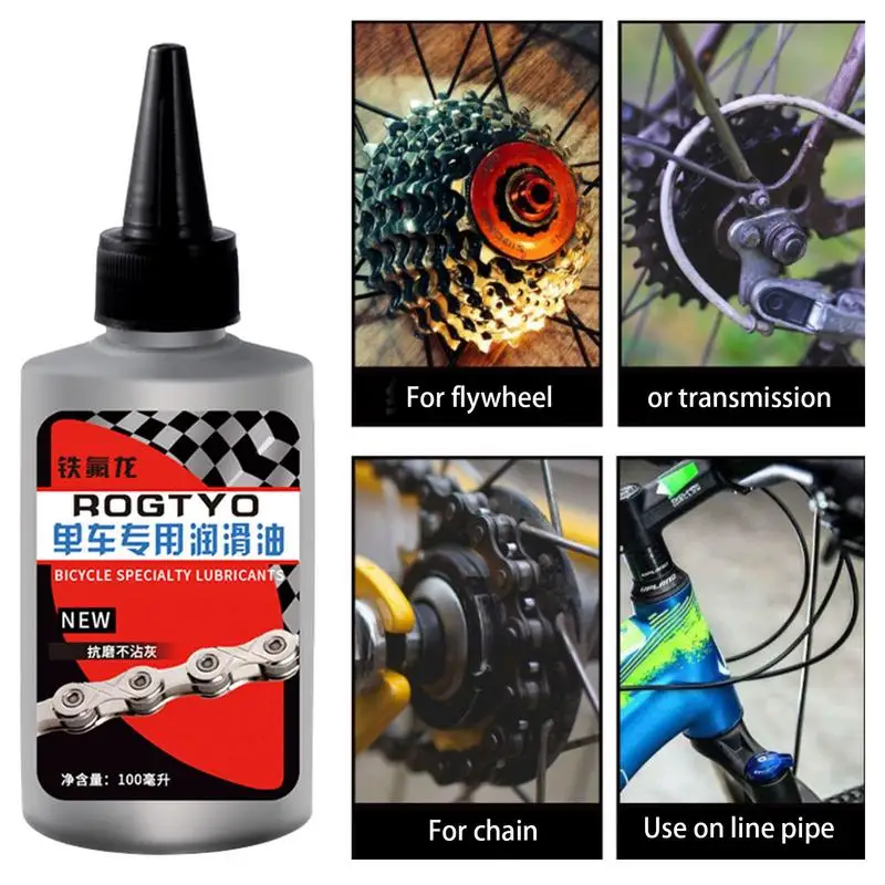 Longa duração Road Bike Chain Lubrificante, resistente ao desgaste, Bike Lube, reduzir o atrito para transmissão de corrente, volante O Ring