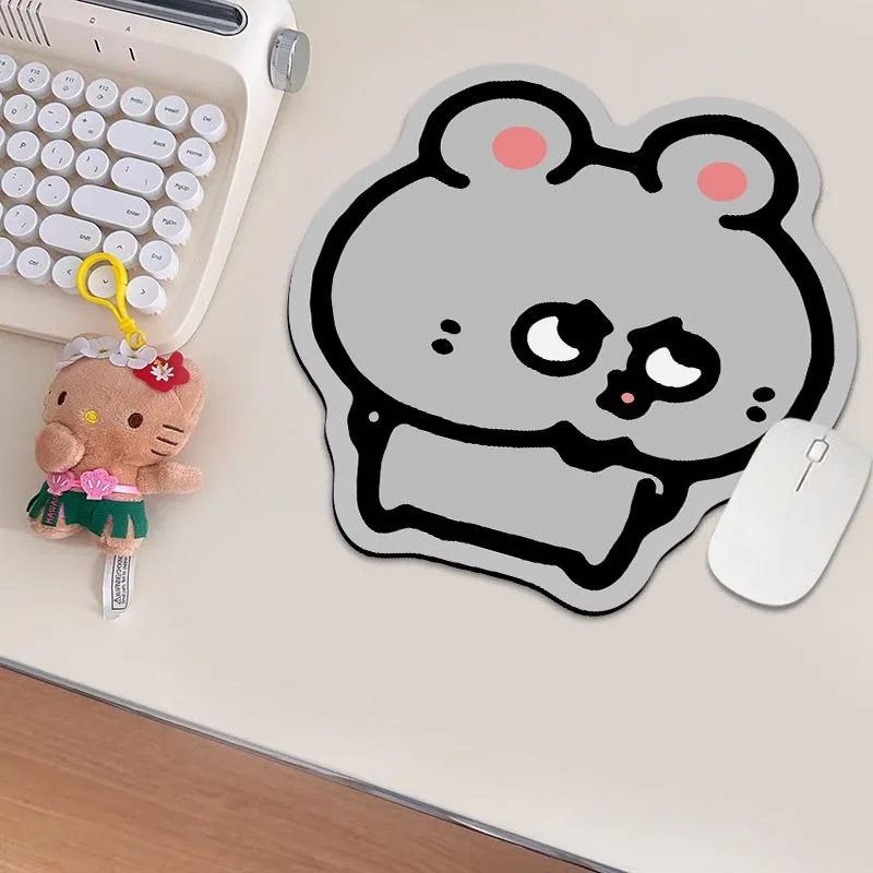 Anime Cartoon Mouse Pad Custom Neutral Tone  Mouse Pad with Comfortable Wrist Support Computer Office Learning Mouse Pad