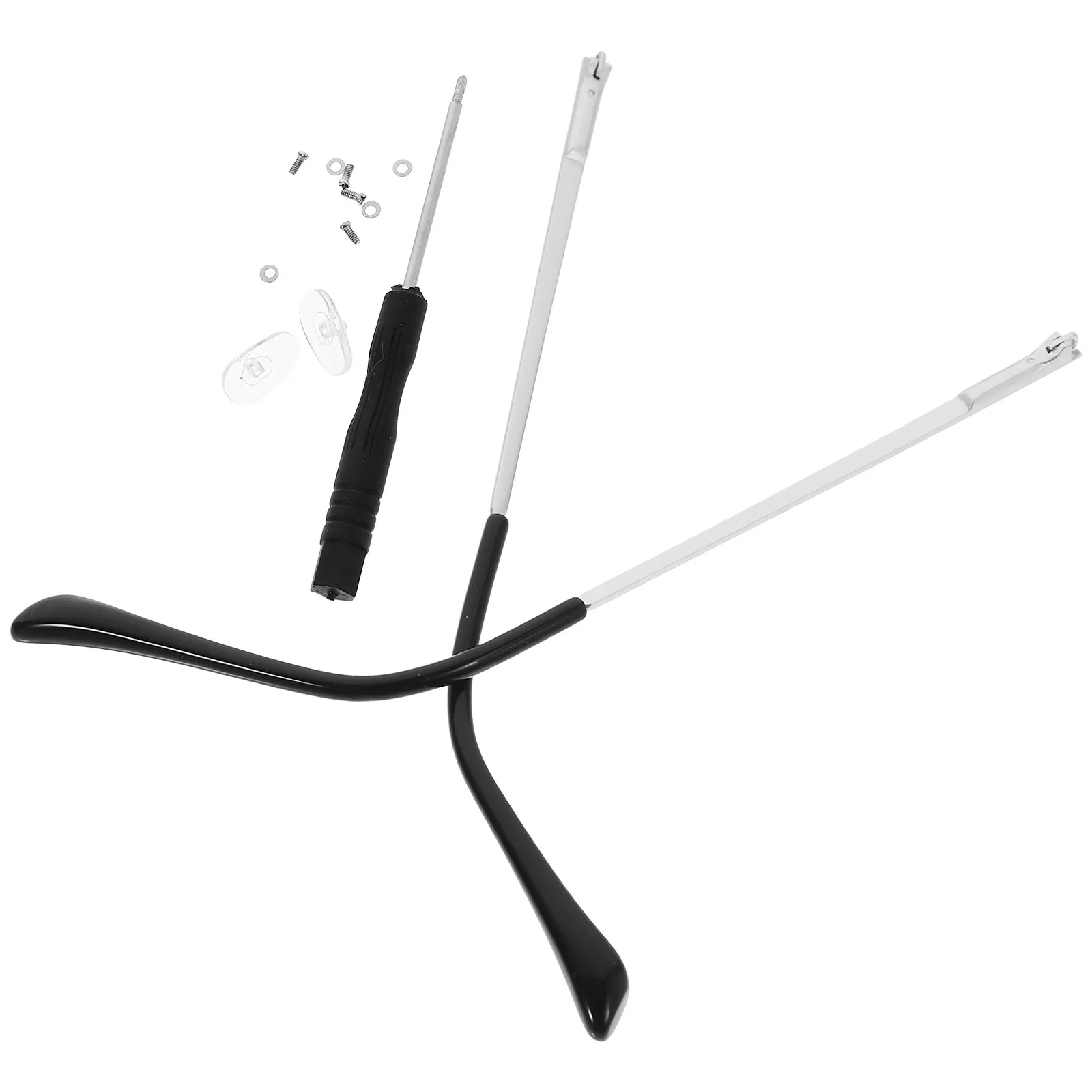 

Metal Eyeglasses Replacement Temple Arms Legs Universal Fit for Glasses Sunglasses Repair Kit Eyeglass Parts Kit