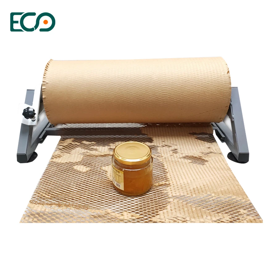 Zhuhai ECO Automatic Expands Dispenser Honeycomb Paper Wrapping Packing Machine