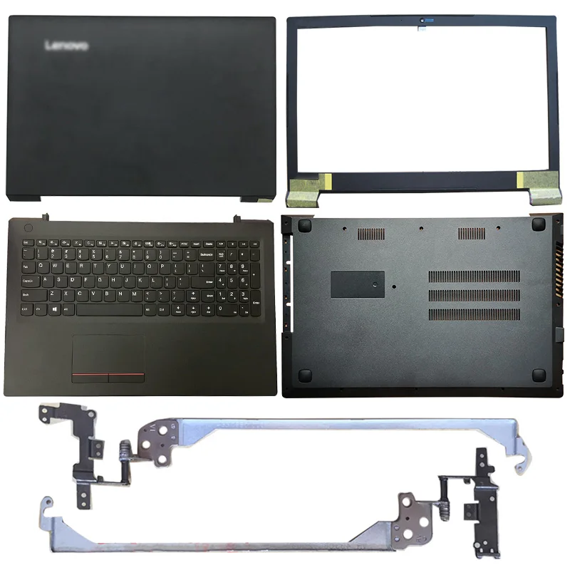 

NEW Laptop Case LCD Back Cover/Front Bezel/Hinges/Palmrest/Bottom Case For Lenovo V110-15 V110-15ISK Notebook Computer Case