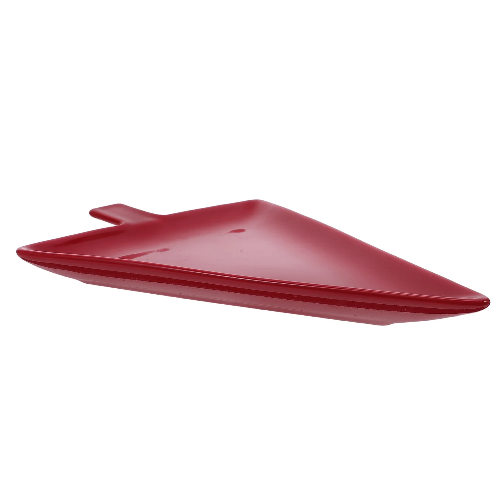 

Festive Christmas Tree Serving Plate - Triangular Ceramic Dish for Steaming Eggs Desserts Appetizers Size M - Holiday Party Tray