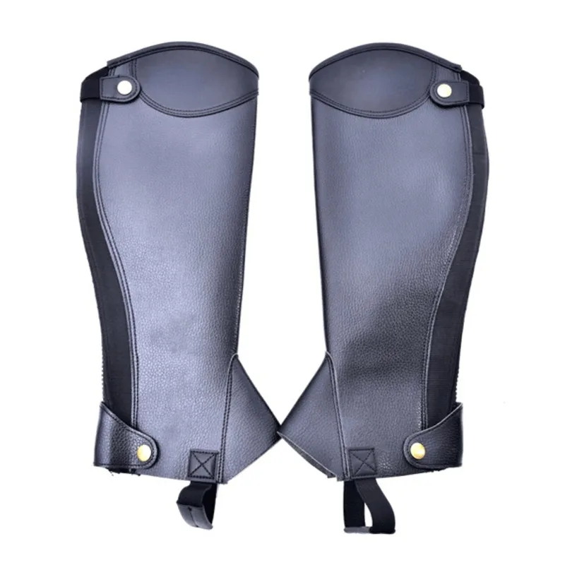 Equestrian Supplies Horse Riding Chaps Boots Cover Adult Children Microfiber Leggings Riding Harness Rider Knight Equipments