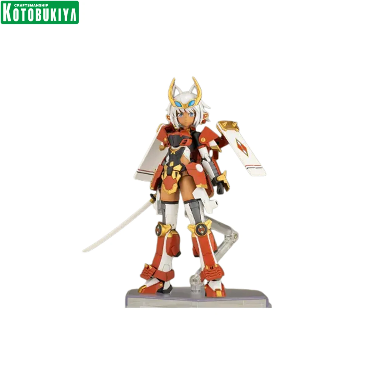 Kotobukiya Frame Arms Girl Shingen Painted Unassembled Mecha Girl Model Kit Collectible Desktop Display Toy Gift Kawaii